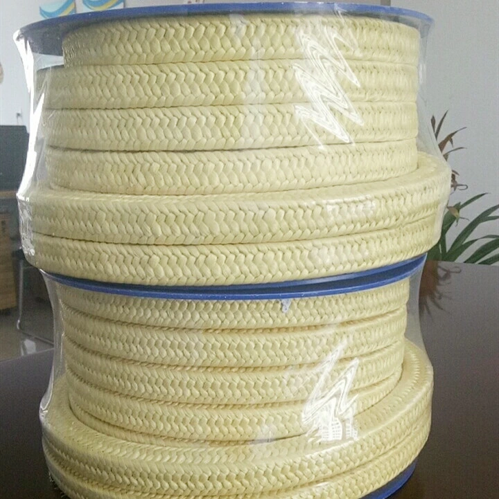 Pure Kevlar Aramid Fiber Braided Gland Packing