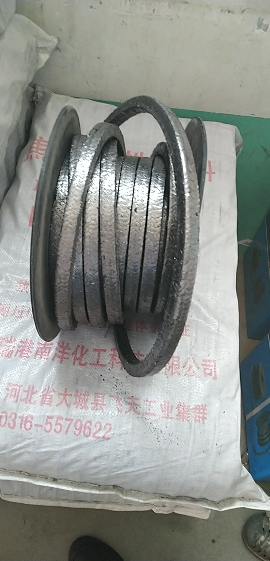 Graphite PTFE Packing with Kevlar Fiber Corners