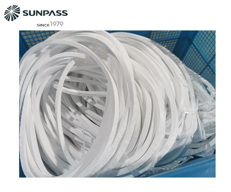 Food Grade White for Steam Valve and Pump Pure PTFE Braided Gland Packing